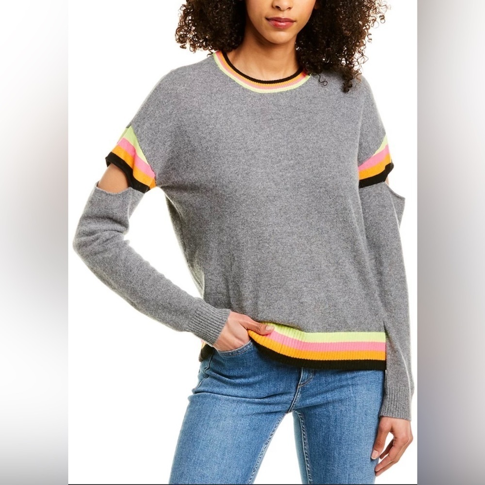NWT: PRVLG Elbow Cutout Cashmere Sweater